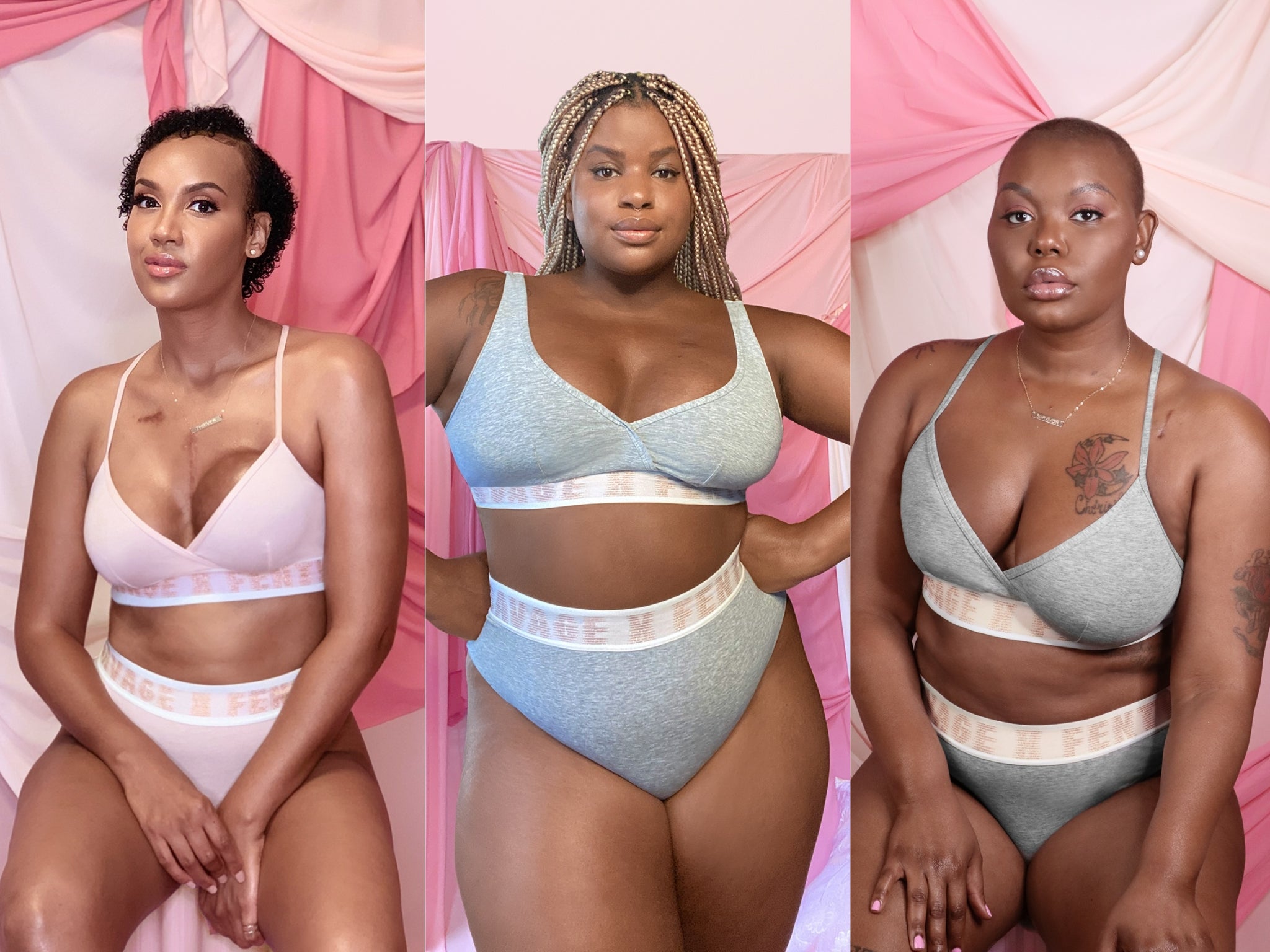 La marca de lencer a de Rihanna SavagexFenty presenta a